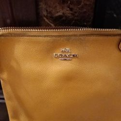 Coach Leather Crossbody Bag