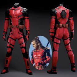 DEADPOOL cosplay Suit Costume Nicepool