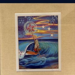 One Ocean Star Framed Print Artwork By Shannon McIntyre.m