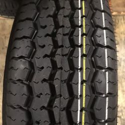 2 NEW ST205/75R14 Radial Trailer Tires