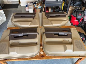 2012 Ram 1500 Crew Cab Interior Door Panel Set of 4