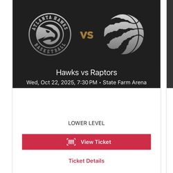 Hawks Opening Night - All Inclusive Seats 