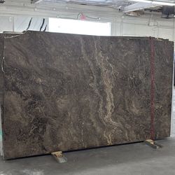 Bronze Travertine Slabs – Polished Finish