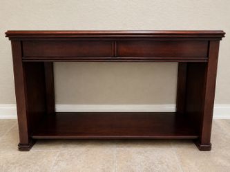 Ashley 3-Piece Wood Table Set – Console Table + 2 End Tables