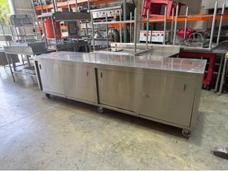 30x120 Stainless Steel Cabinet
