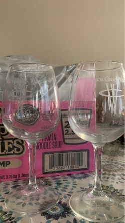 Wine glasses