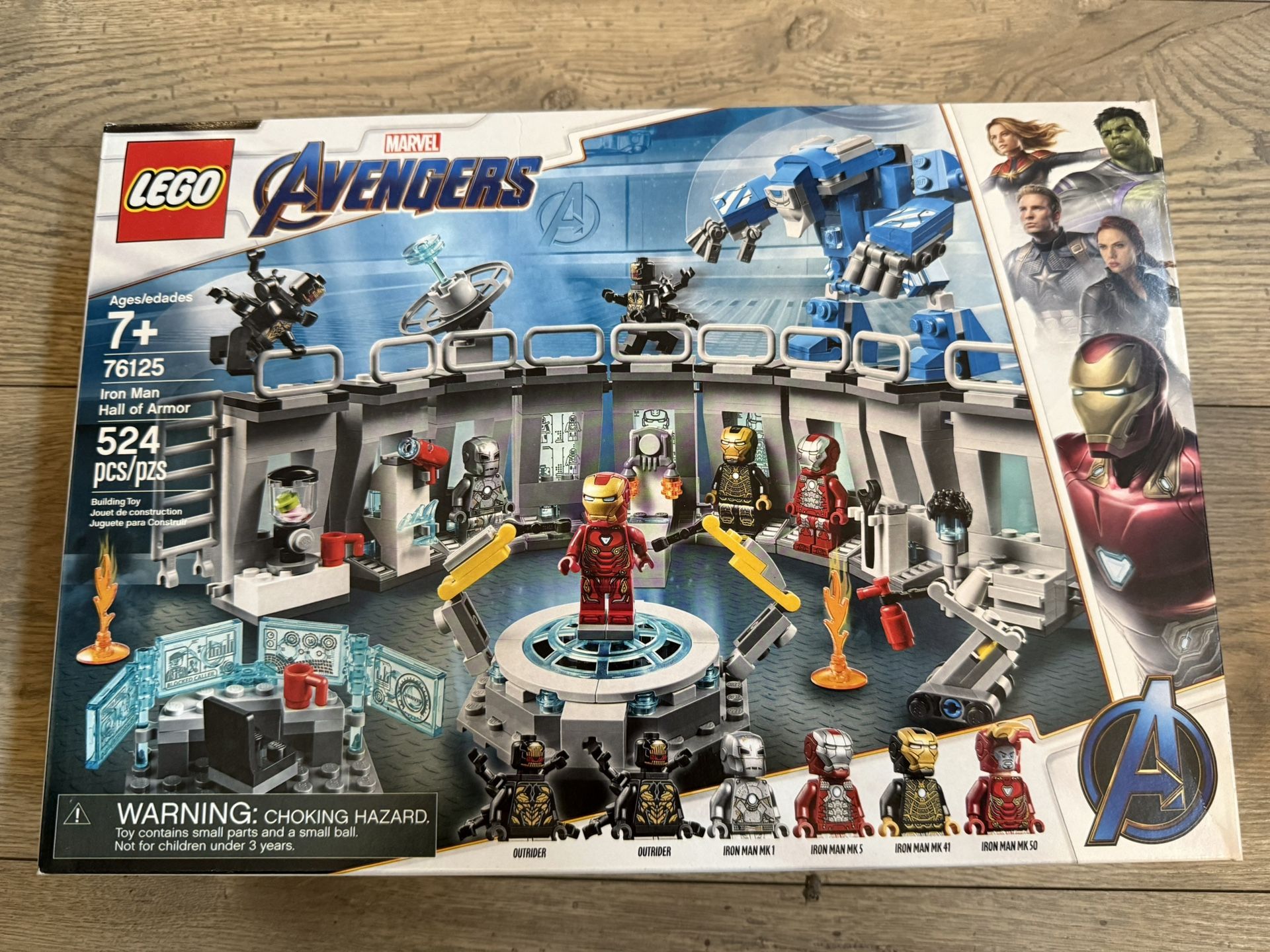 Lego Marvel 76125 Iron Man Hall Of Armor