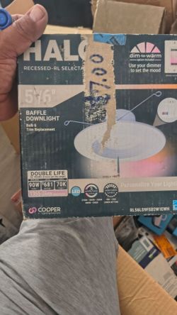 Halo baffle downlight