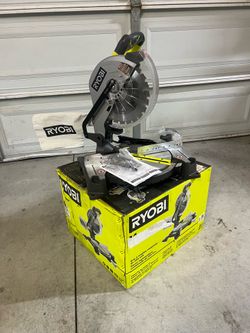 RYOBI 14 Amp Corded 10 in. Compound Miter Saw with LED Cutline Indicator