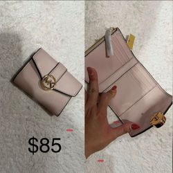 Michael Kors Small Pink Wallet