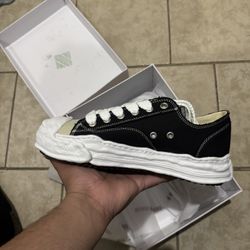 Maison Mihara Yasuhiro Hank OG Sole Canvas Low