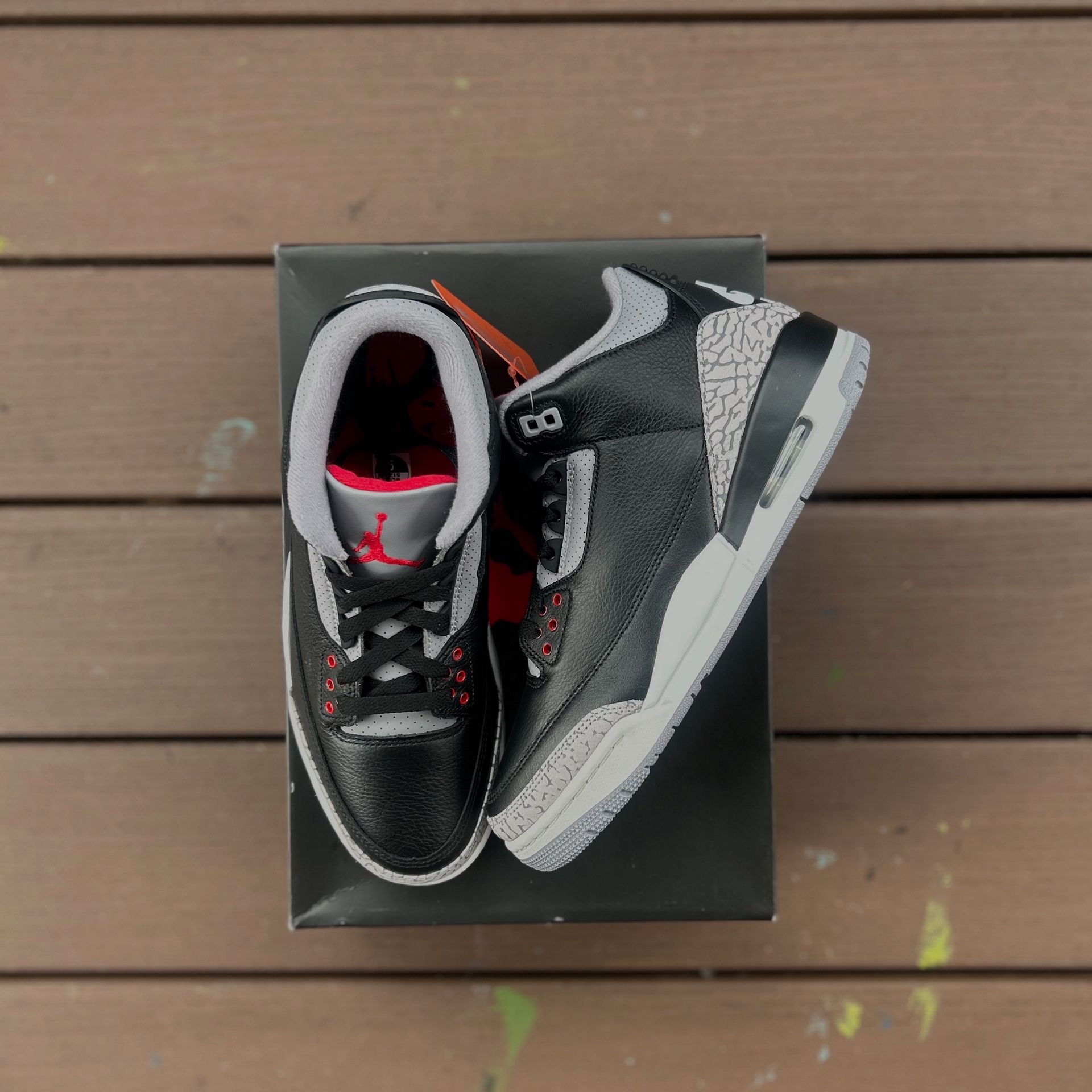 Jordan 3s Black Cement 2024