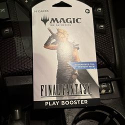 Magic the Gathering “Final Fantasy” PLAY Booster packs 