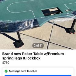 Poker Table 