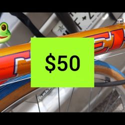 $50 GOLD TREK + 30 bikes