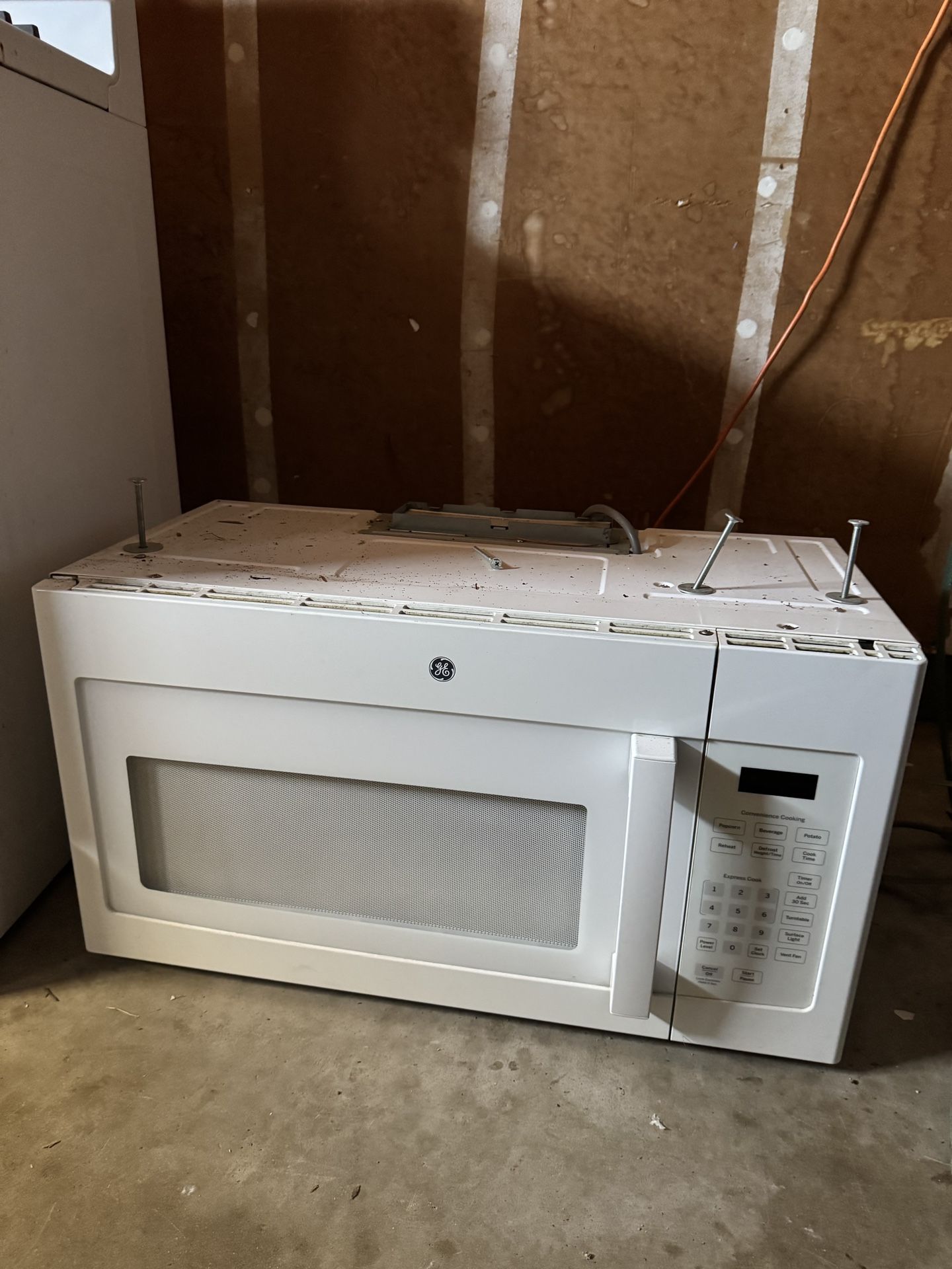 GE Over-the-Range Microwave – $50 OBO - Used, Works Great! Must Go!