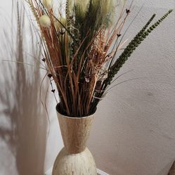 Mother of Pearl Floor Vase 