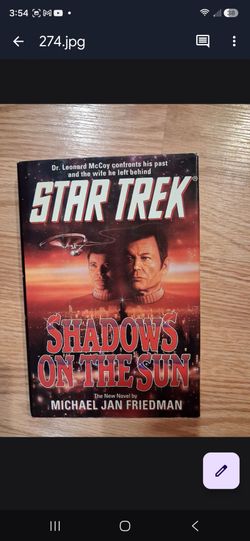 Book: Startrek: Shadows on the Sun