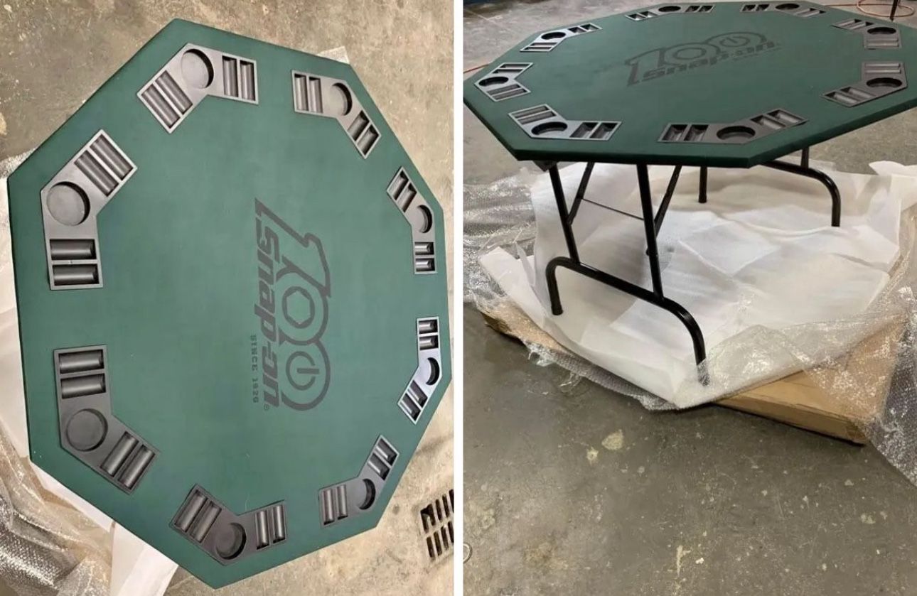 Snap On 100th Anniversary Poker Table
