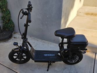 Electric Scooter With Seat