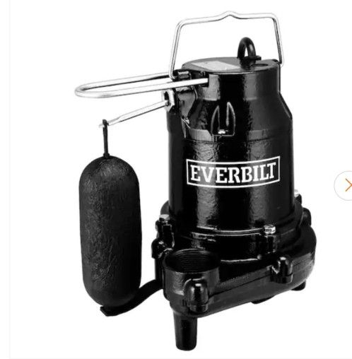 Everbilt 1/2 Cast Iron Sump Pump