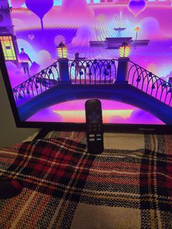 Roku tv works 👍 remote and everything can go 25