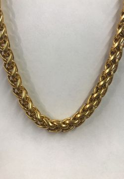 Brand New Stainless Steel Gold Tone Chain 24”