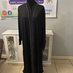 Back Open Abaya 