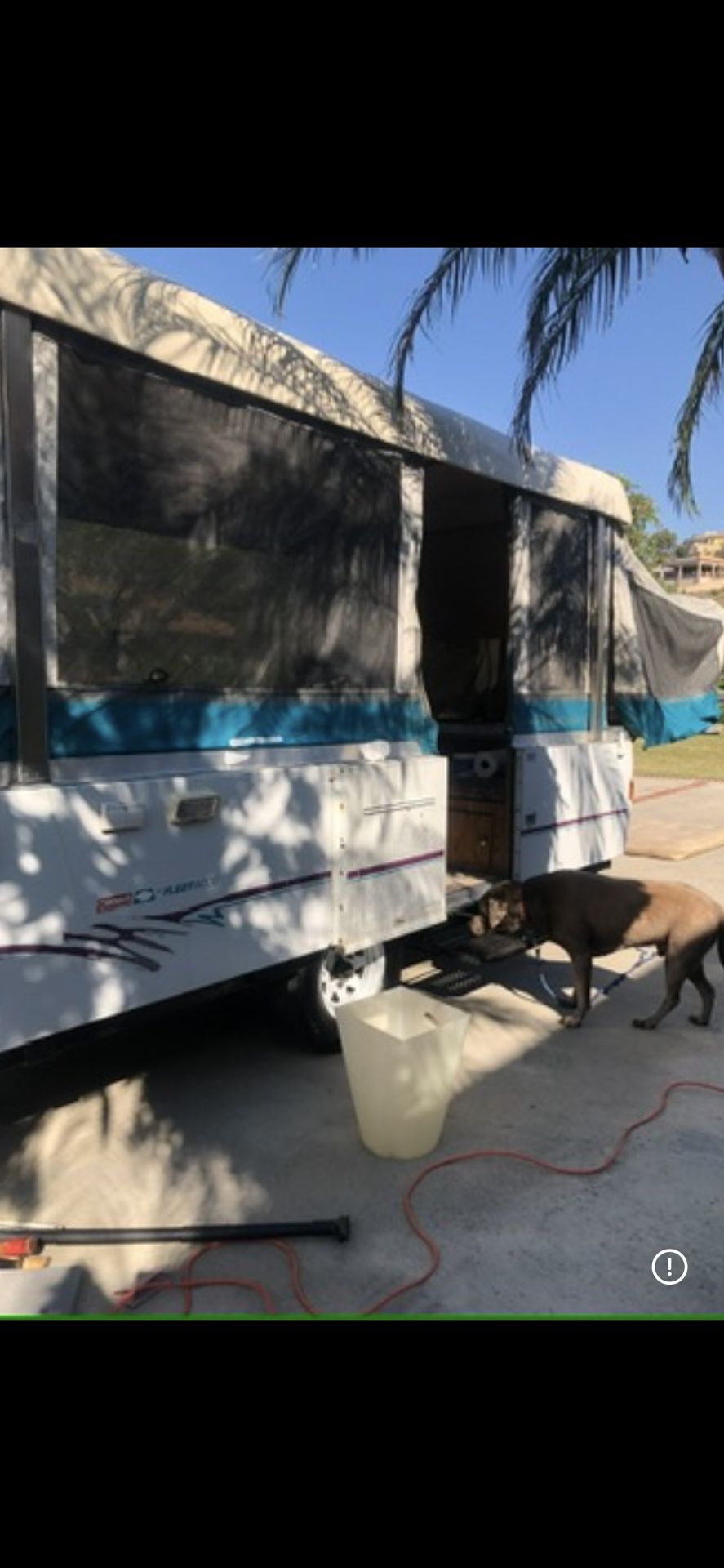 1996 Coleman Fleetwood Pop Up Camper