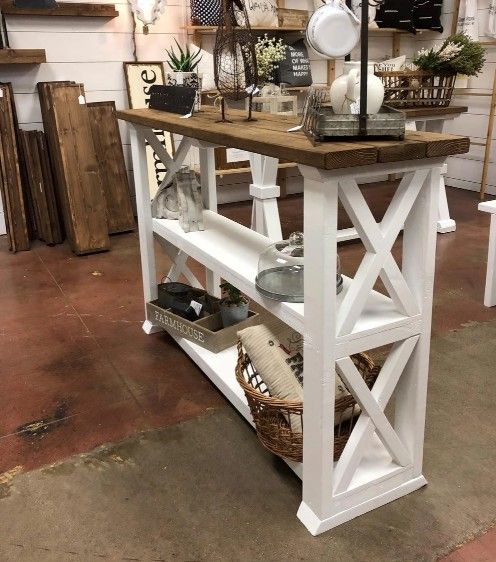 Entryway Console Table 