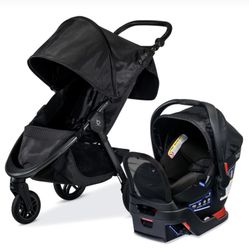 Britax B-Free Stroller and Carseat Combo Travel System