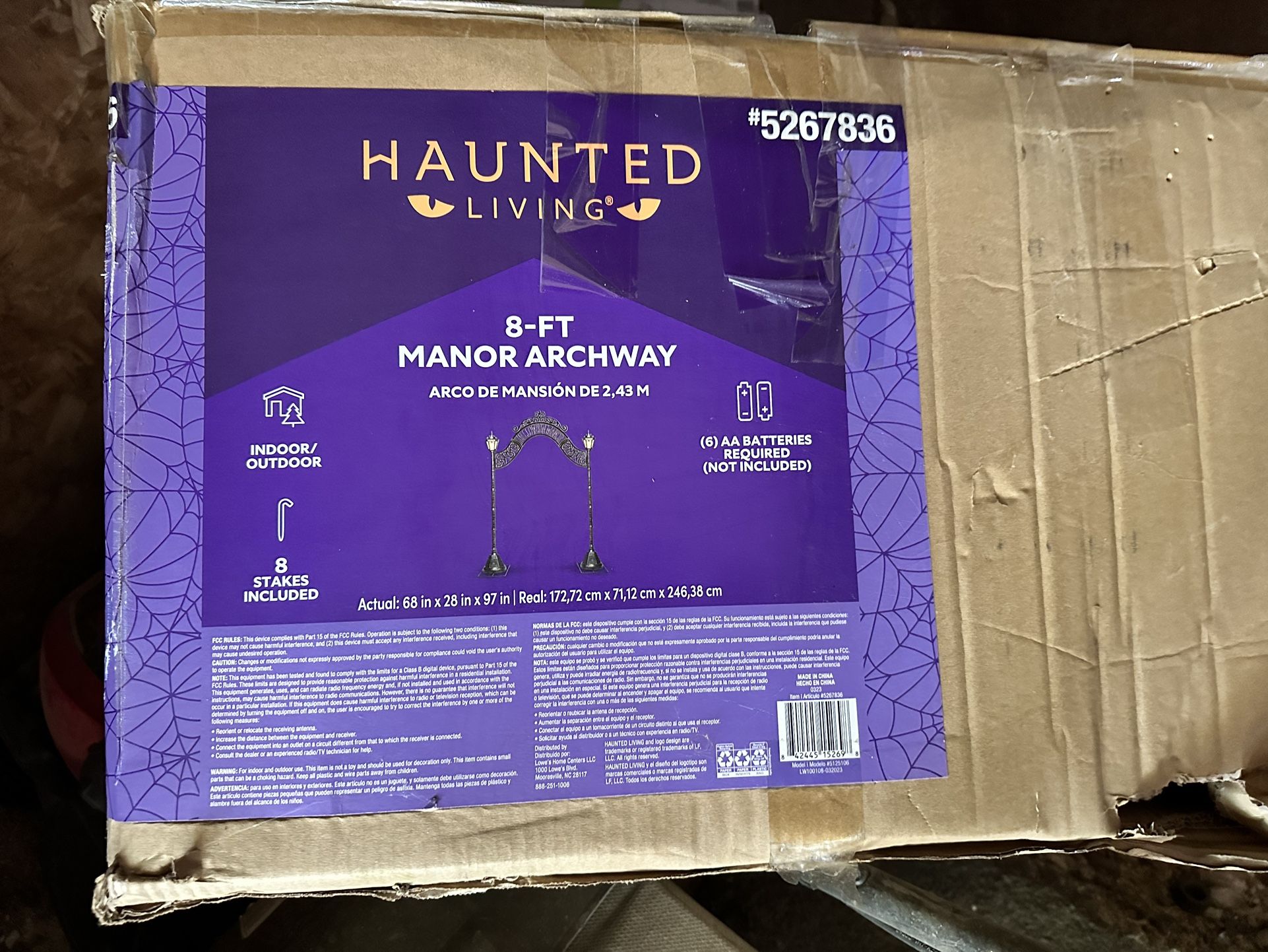 Electronica Halloween Moving Decoration Nvm