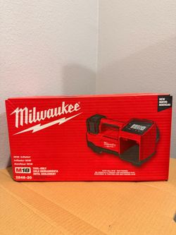 New Milwaukee M18 Inflator