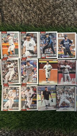 Tigers baseball cards