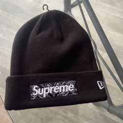 Black Bandana Supreme Beanie Brand New