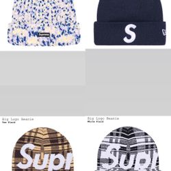 Supreme FW 23” Beanie, Shoulder Bag, Leather Waist Bag, Accessories, And Hat