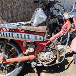 Vintage Honda Motorcycles 