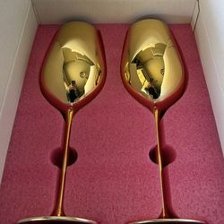 Barbie wine glasses