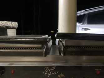 Star Gx20IGS Double Commercial Press W/ Cast Iron Grooved Plates