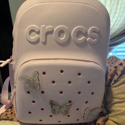 Croc Backpack And Gift Card Plus Wallet