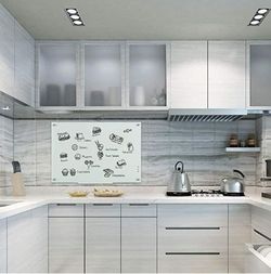 Work/Study From Home?? Sleek High Quality Magnetic Glass Dry Erase Board!