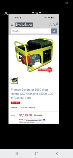 Generador price firm