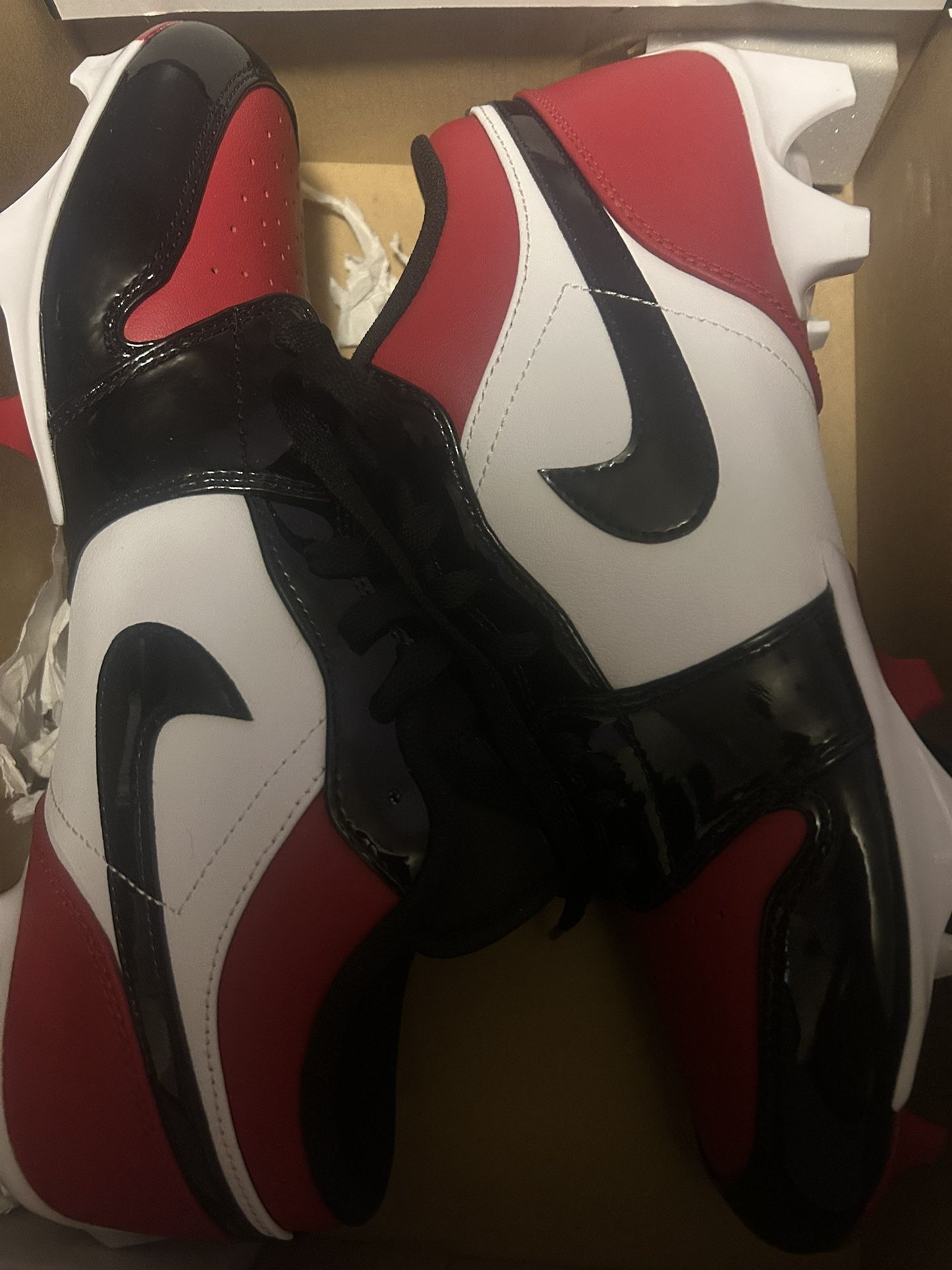 Jordan 1 Low Td Football Cleats (brand New)