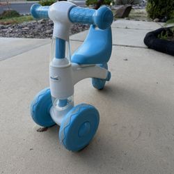 Blue Little Tikes Ride On Bike For Toddlers 