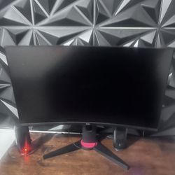 ONN 27inch curved monitor 