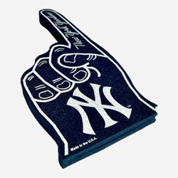 New York Yankees 19”x 9” Team Fan Blue Logo Game Foam Finger