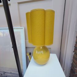 Yellow/Gold/Mustard Table Lamp
