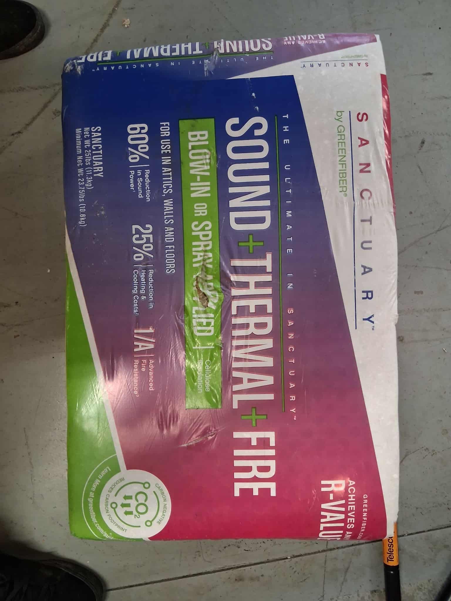 Sanctuary Cellulose Insulation !!