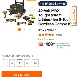 Dewalt Pack out $350