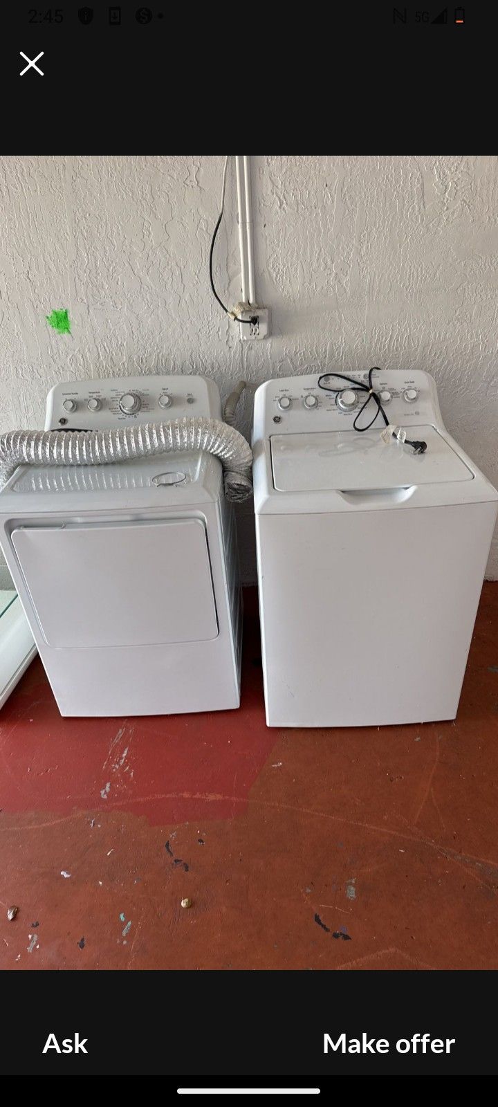 Washer And Dryer